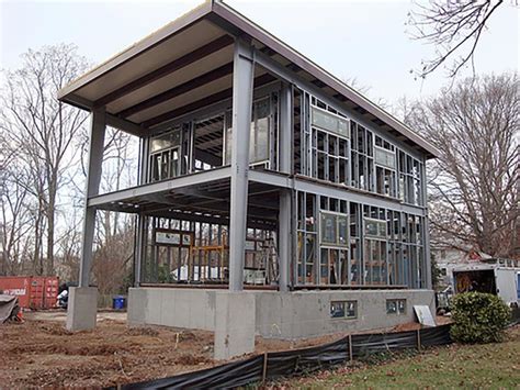 metal frame for house|steel framed prefabricated homes.